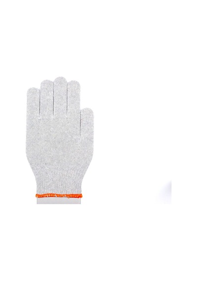 1 Çift. Pamuk Örme Iş Eldiveni. Work Gloves.Safety.