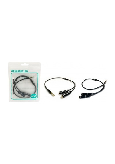 PLATOON PL-8818 1 Erkek 2 Dişi Jack Aux Kablo