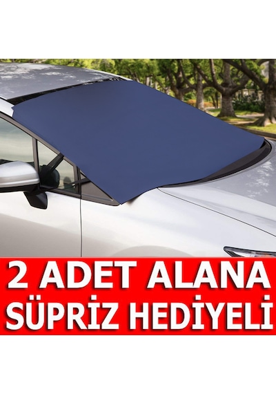 Bundera Oto Ön Cam Güneşlik Koruyucu Kar Buz Önleyici Perde Kılıf