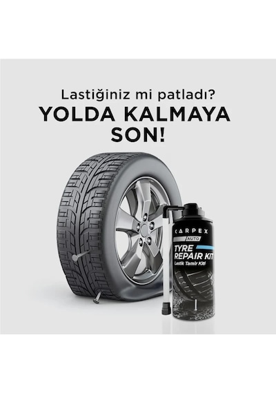 Carpex Oto Lastik Tamir Kiti 300 Ml 3'lü