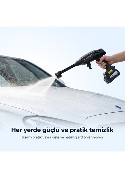 Kablosuz Basınçlı Yıkama Tabancası Taşınabilir Oto Yıkama