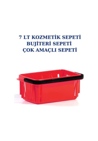 1 adet 7 Litre Kozmetik Sepeti Bijuteri Sepeti Kırtasiye Sepeti K