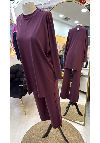 İnvee Modal Fresh Takım 7126 Vişne