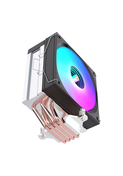 Ng Frost 400b 205w Tdp Argb Fanlı Derece Göstergeli Performans Kule Tipi Cpu Soğutucu Siyah