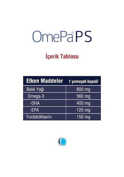 Omepa Ps 30 Yumuşak Kapsül