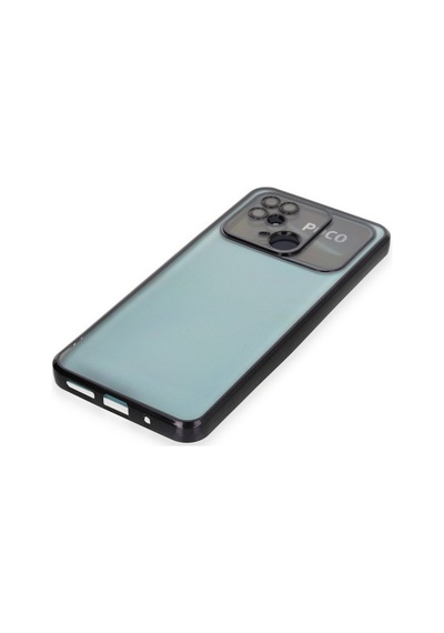 Redmi 10c Kılıf Razer Lensli Silikon - Siyah Çok Renkli
