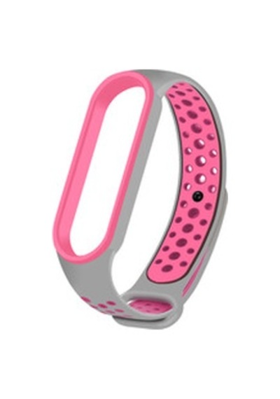 Xiaomi Mi Band 6 Krd-02 Silikon Kordon - Pembe