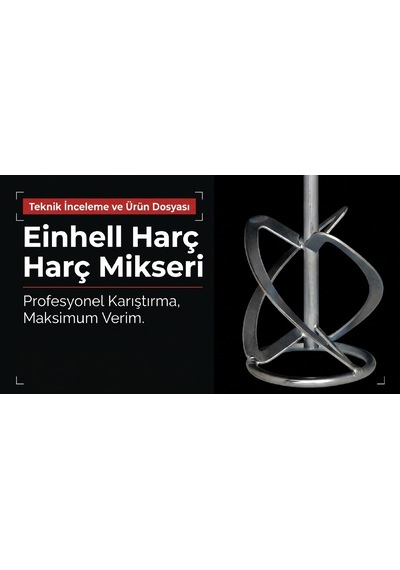 Einhell Harç Karıştırıcı 120 Mm 3437011