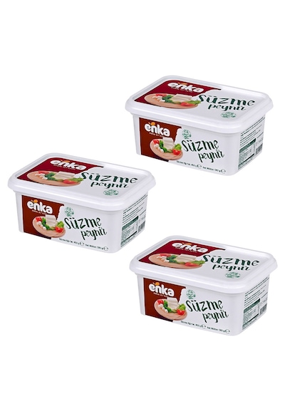 Enka Süt Süzme Peynir Yarım Yağlı - 3'lü - 450 G
