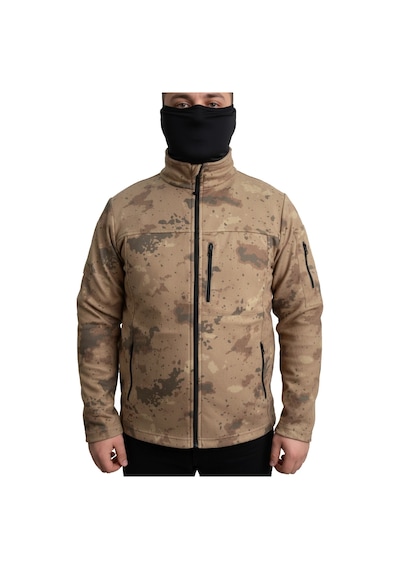 Mysia Outdoor Jandarma Kamuflaj Desen Taktik Polar Mont Avcı Mont 6 Cep Çok Renkli