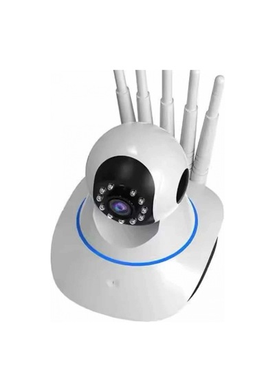 Antenli Wi-fi Güvenlik Kamerası Gece Görüşlü Hareket Sensörlü Akıllı İzleme Sistemi