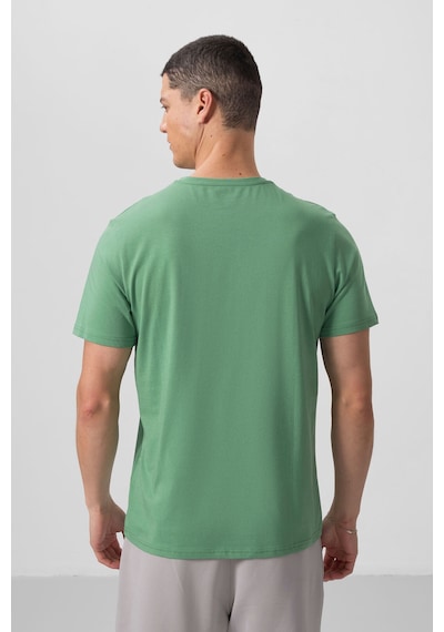 Tommylife Tommy Life Pastel Yeşil Erkek Basic Kısa Kol Standart Kalıp O Yaka T-shirt - 87911 Pastel Yeşil