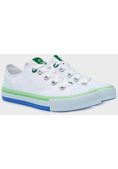 United Colors Of Benetton United Colors Of Ben Unisex Çocuk Ayakkabı Bn-30175 Beyaz - Yeşil United Colors Of Benetton United Colors Of Ben Unisex Çocuk Ayakkabı Bn-30175 Beyaz - Yeşil