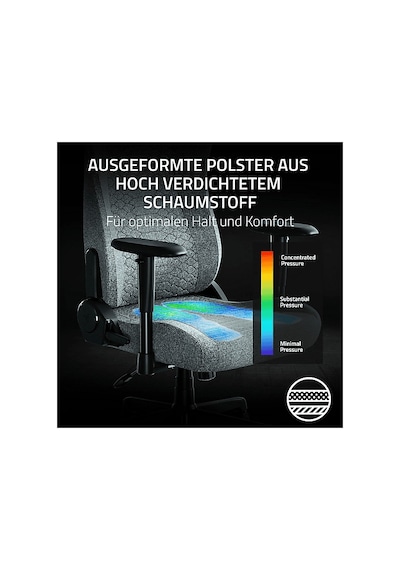 Razer İskur V2 X Rz38-05310200-r3g1 Oyuncu Koltuğu Açık Gri Diğer
