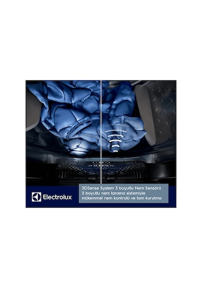 Electrolux EW9D797SCT 900 Serisi 9 KG AAA Enerji Sınıfı Inverter Kurutma Makinesi Beyaz