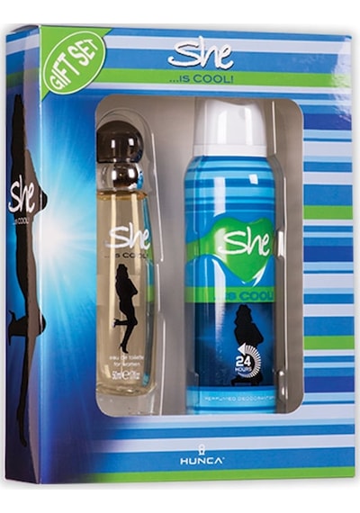 She İs Cool Kadın Parfüm EDT 50 ML + Deodorant 150 ML