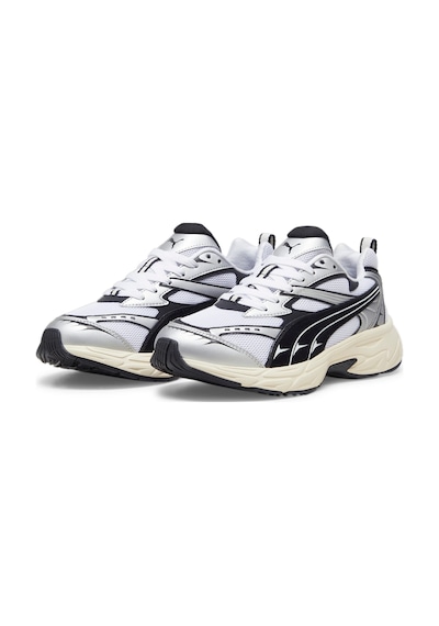 Puma Morphic Retro Spor Ayakkabı Beyaz - Siyah