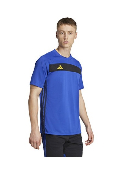 Adidas Tiro Es Jsy Erkek Futbol Antrenman Tişörtü Jw4613 Mavi Mavi