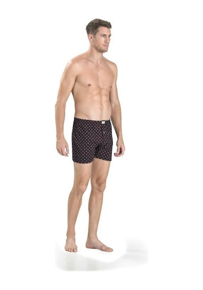 Jiber Erkek Penye Baskılı Karışık Renk Boxer 130 - 3 Adet