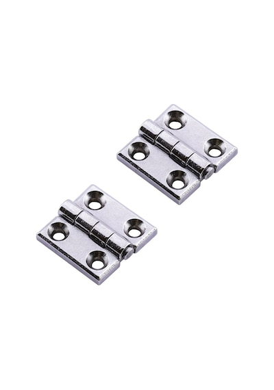 Yaprak Menteşe Metal 2 Adet 30x30 Mm Gümüş Krom Kapi Pencere Dolap Mobilya Kapak Menteşe Bağlantı Diğer