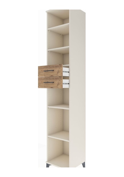 Hyperion Dolap 5 Raflı 2 Çekmeceli 44x44x243 Aytaşı-çam Aytaşı
