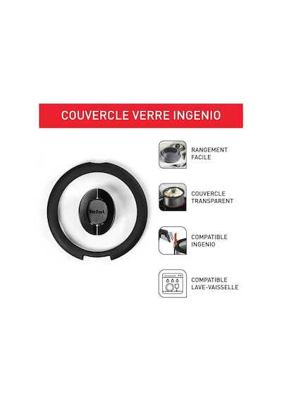 Tefal Ingenio 22 Cm Cam Kapak - L9936452 Genel