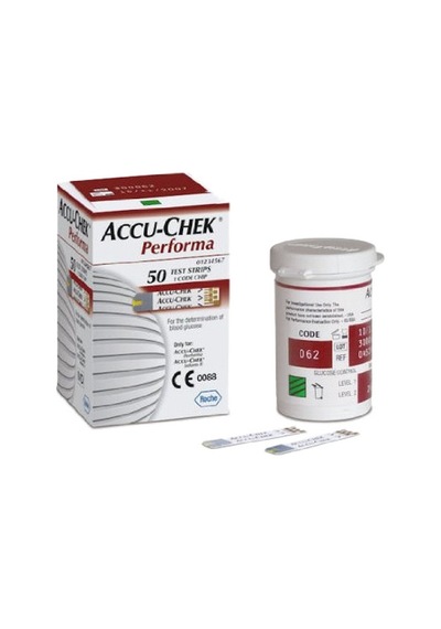 (Glikoz) Test Stribi Roche Accu-Chek Performa 50li