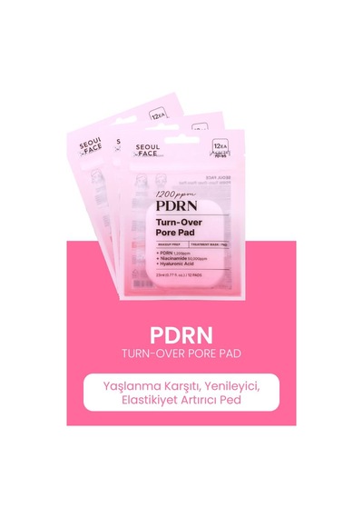 Dermal Gözenek Sıkılaştırıcı Cilt Yenileyici Tüm Cilt Tipleri İçin Pdrn Tonik Pad 12 Adet