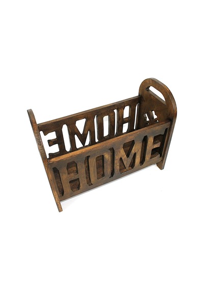 Ahşap Home Gazetelik 48x22x37 Cm.