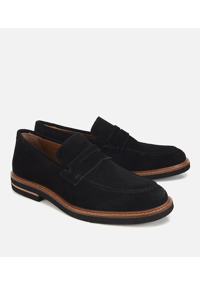 Hotiç Erkek Süet Deri Bej Klasik Loafer