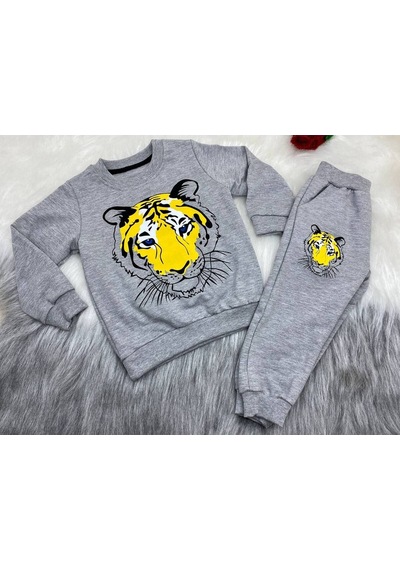 Mj Kids İkili Erkek Çocuk Takımı Gri