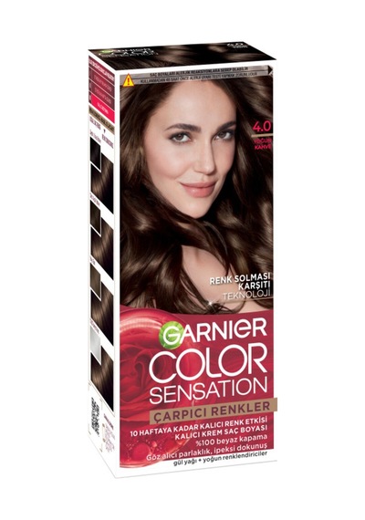 Garnier Çarpıcı Renkler 4.0 Yoğun Kahve - 5 Adet Tarı