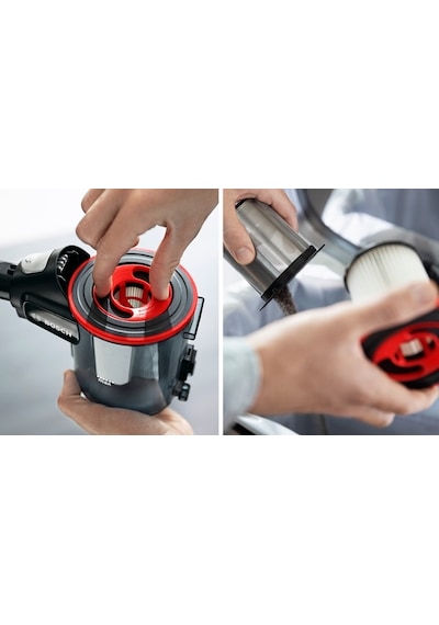 Bosch Uyumlu Unlimited Seri 7 Şarjlı Süpürge Toz Haznesi, Filitre Dahil