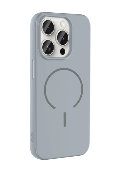 Apple Uyumlu iPhone 15 Pro Max Kılıf M-safe Şarj Özellikli Zore Meta Kapak