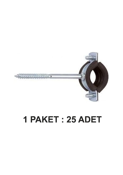 Eco Doğalgaz Kelepçesi 2 1/2 Paket 25 Li