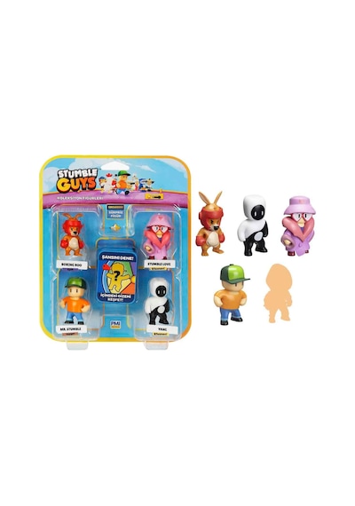 Stumble Guys 5'li Figür Set Asorti Set 3