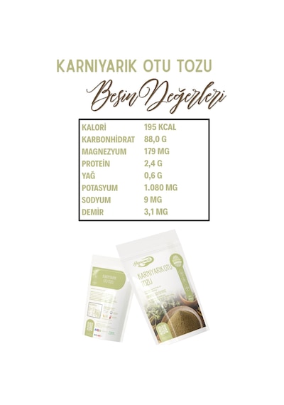Karnıyarık Otu Tozu 250 Gr Psyllium Husk Tozu Yüksek Lifli Bitkisel Lif Kaynağı Diğer