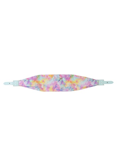 Prinkstyle Tie Dye Pink%100 Pamuk Kayışlı Mavi Pembe Soğuk Ve Sıcak Tutucu Thermo Çanta 12 Lt Mavi-pembe Altın - Siyah