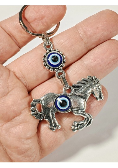 Moncuk Design Doru At Döküm Metal Anahtarlık Çok Renkli