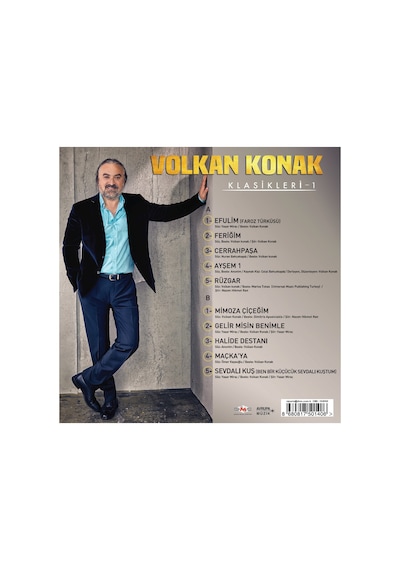Volkan Konak - Klasikleri 1 Plak