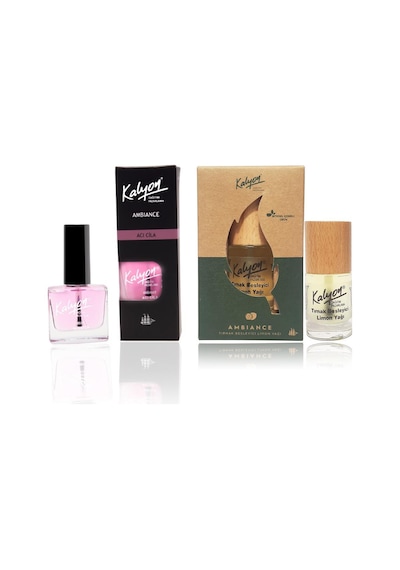 Kalyon Acı Cila + Kalyon Bitkisel Tırnak Besleyici Limon Yağı 11 ML