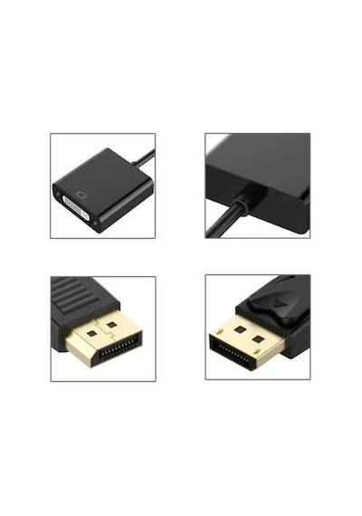 Display Port To Dvi Display Port Çevirici Displayport Dvi Çeviric