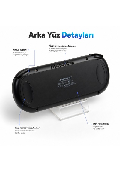 Rg Vıta Pro Taşınabilir El Oyun Konsolu Rk3576 4gb Ram 5000 Mah, Android Retro Oyun Konsolu