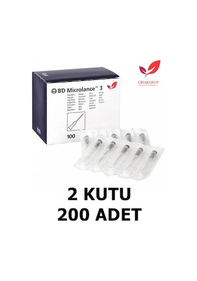 (2 Kutu 200 Adet) Bd Microlance 3 Mezoterapi İğnesi Ucu 30G
