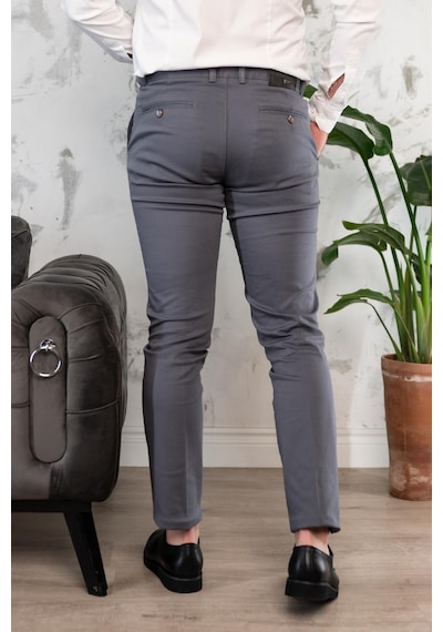 Notra Slimfit Dar Paça Erkek Yazlık Gabardin Chino Pantolon 001