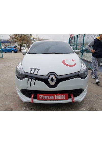 Clio 4 Ön Tampon Eki---fibersan Tuning