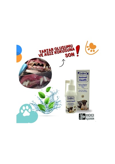 Bioxi Kedi Ve Köpekler İçin Ağız Bakım Suyu 100 Ml