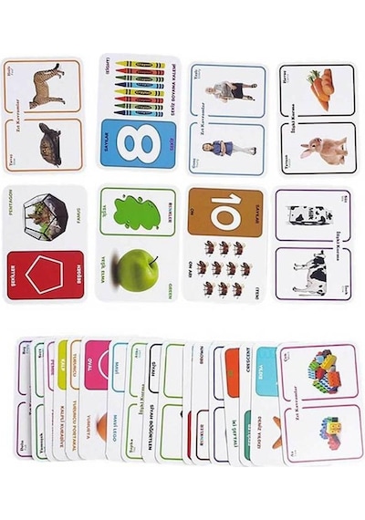 Diytoy 5'li Süper Set Sayılar, Renkler, Şekiller, İlişki Kurma, Zıt Kavramlar - Kolektif