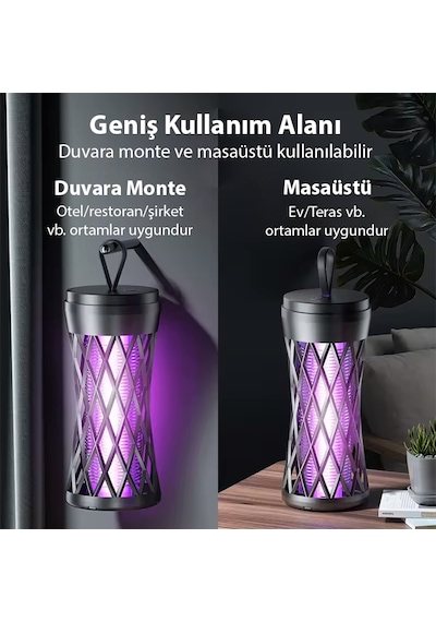 Ezere Tx-wd02 Uv Işıklı Elektrikli Sivrisinek Kapanı-01