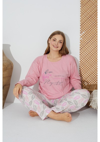 Estiva 24077 Kadın Uzun Kollu Pijama Takımı 001